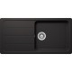 Virtuves izlietne Schock FORMHAUS D-100L 100x50cm Nero
