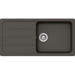 Virtuves izlietne Schock FORMHAUS D-100L 100x50cm Asphalt