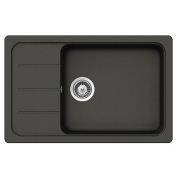 Virtuves izlietne Schock FORMHAUS D-100LS 78x50cm, asphalt