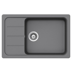 Virtuves izlietne Schock FORMHAUS D-100LS 78x50cm, croma