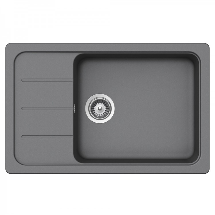 Virtuves izlietne Schock FORMHAUS D-100LS 78x50cm, croma