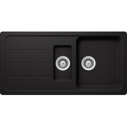 Virtuves izlietne Schock FORMHAUS D-150L 100x50cm Nero