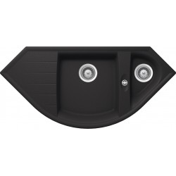 Virtuves izlietne Schock GENIUS C-150 110.5x52cm, onyx