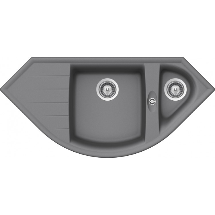 Virtuves izlietne Schock GENIUS C-150 110.5x52cm, croma