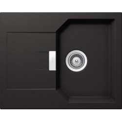 Virtuves izlietne Schock MANHATTAN D-100XS 64x51cm Nero