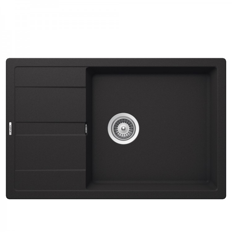 Virtuves izlietne Schock RONDA D-100XL 78x50cm, Onyx