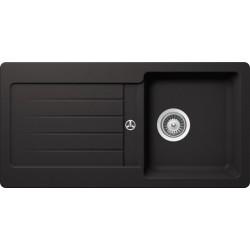 Virtuves izlietne Schock TYPOS D100S 86x43.5cm, nero