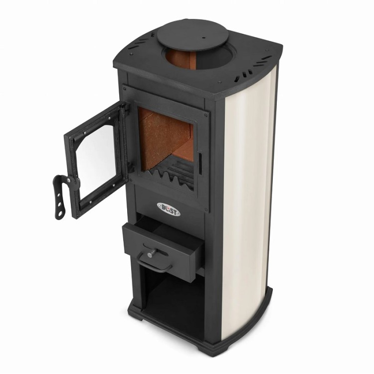 Čuguna malkas krāsns Economik Lux 6.4kW