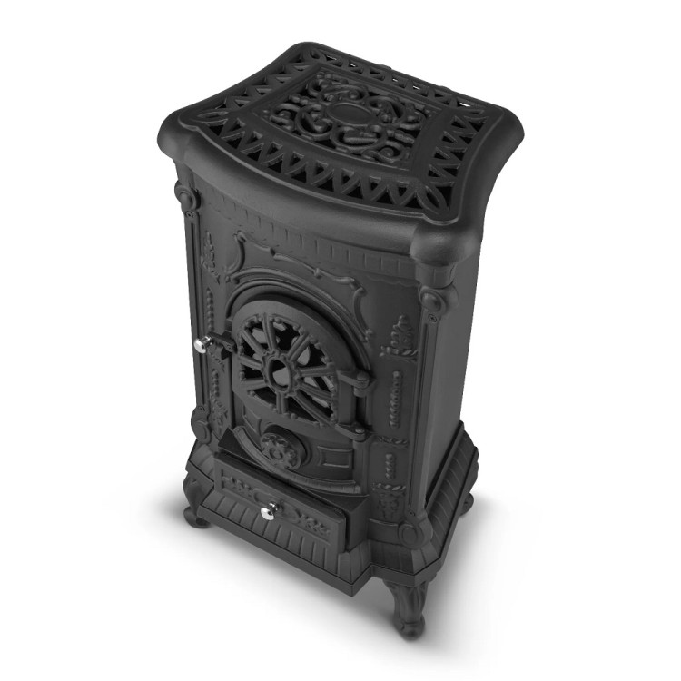 Čuguna malkas krāsns INGRID 9kW