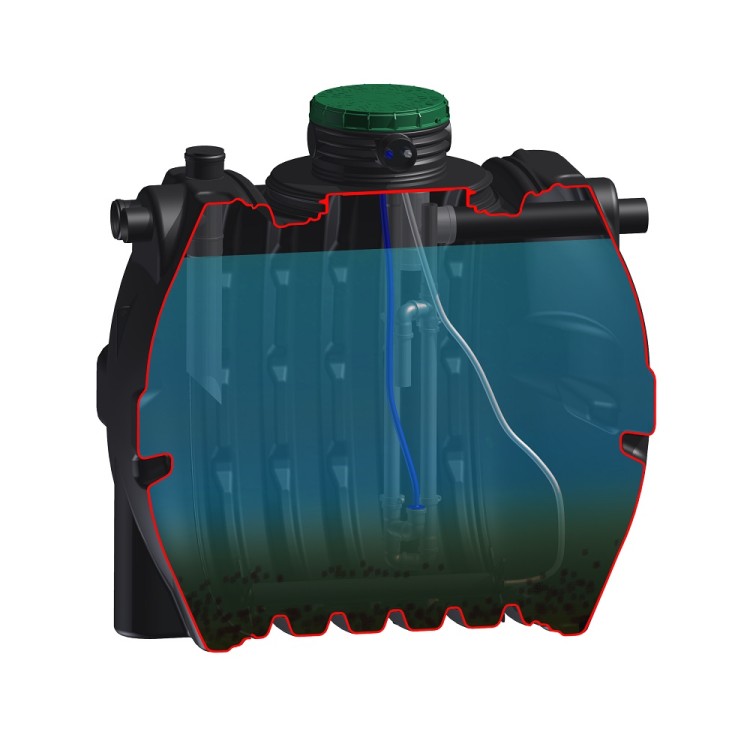 Sotralentz Aquabloc 0.45 Bioloģiskā Attīrīšanas sistēma 2000l, L1133333656