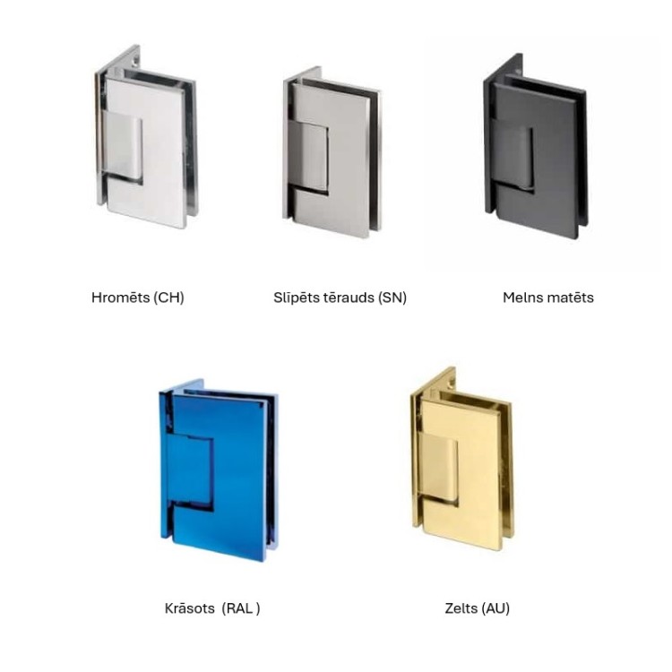 Dušas siena Stikla Serviss ALEGRA 600mm, crashed stikls