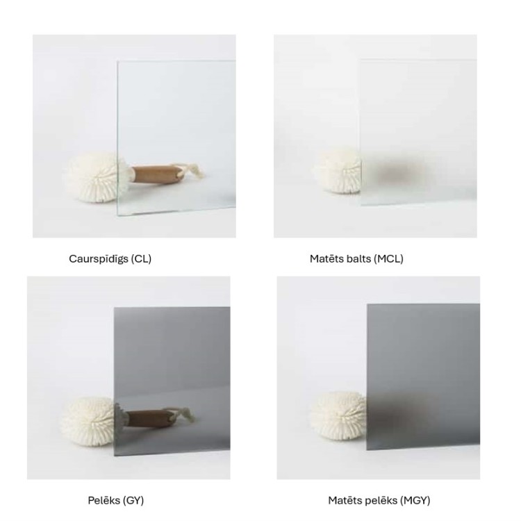 Dušas siena Stikla Serviss KAIRA 800mm