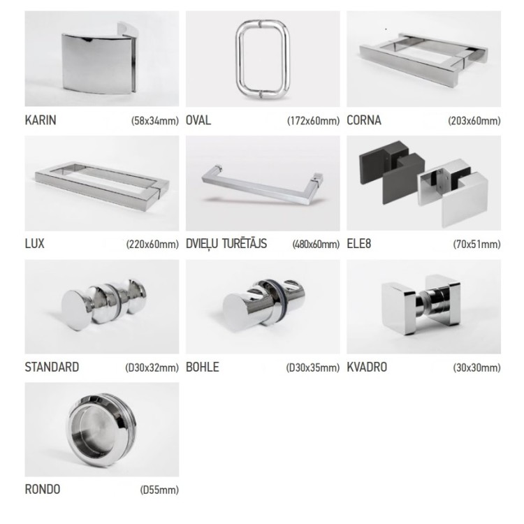 Vannas sieniņa Stikla Serviss LIA 900mm