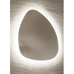 Spogulis ar LED apgaismojumu Stikla Serviss NAIRA 50x70cm