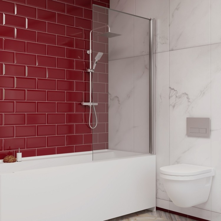 Vannas sieniņa Stikla Serviss LIA 900mm