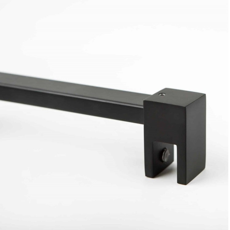 Dušas siena Stikla Serviss KAIRA BLACK Alu Linea 1200mm