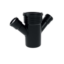 Kanalizācijas dubultatzars SiTech+ Dn 110/50/50 45 GR