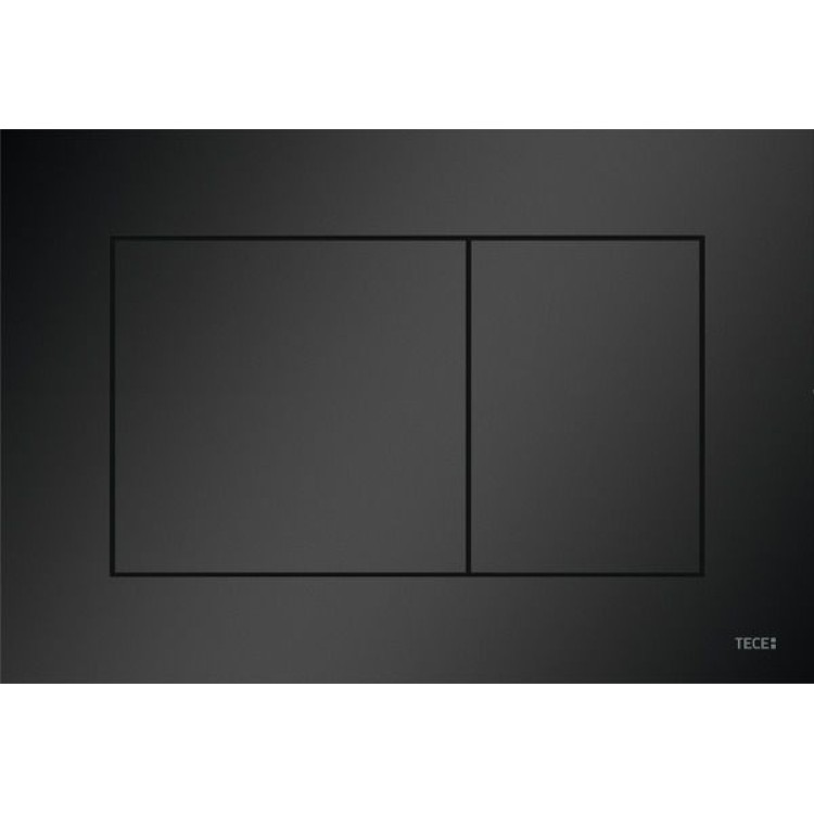 Noskalošanas taustiņš Tece, melna matēta 9240407