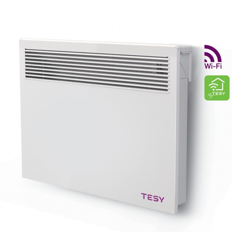 Elektriskais radiators Tesy LiveEco Cloud, WiFi, 500W, balts