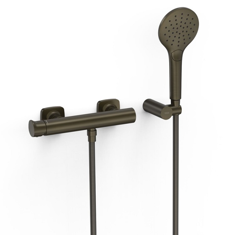 Dušas maisītājs LOFT TRES, melna bronza 22216701KMB