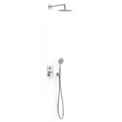  2-virzienu iebūvējamais dušas maisītāja komplekts TRES Base Plus Rapid-Box, 21638004