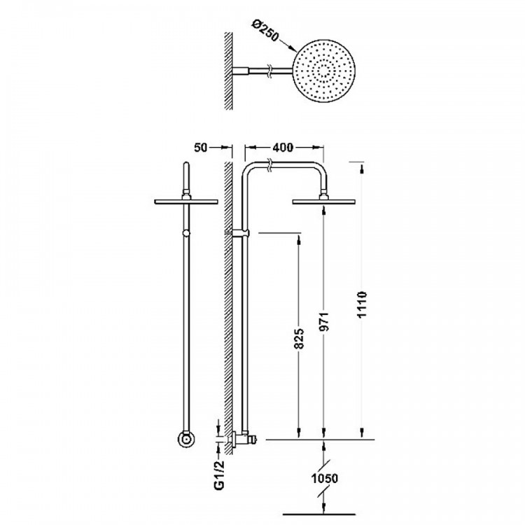 Duša dārzam vai baseinam TEMPOTRES, 01299601