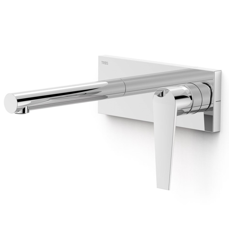 Iebūvējamā izlietnes maisītāja TRES CLASS dekoratīvā daļa, izteka 18cm, 20530031