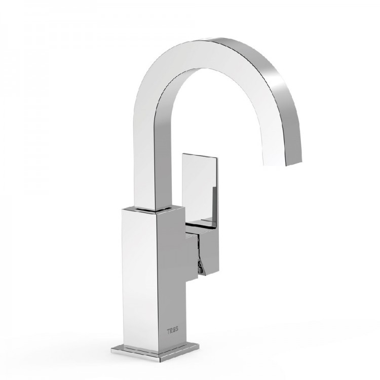 Izlietnes maisītājs CUADRO TRES, hroms 106605