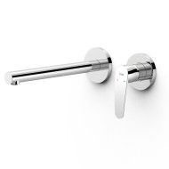 Iebūvējamā izlietnes maisītāja TRES Flat dekoratīvā daļa, izteka 23,7cm, 22030022