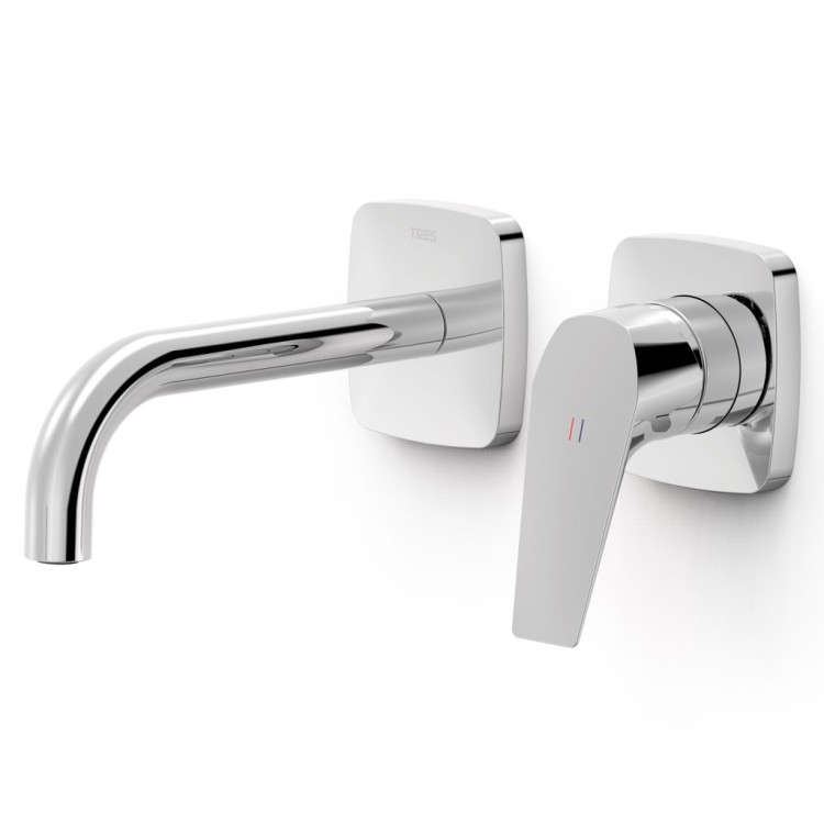 Iebūvējamā izlietnes maisītāja TRES Canigo dekoratīvā daļa 18cm, 21730021