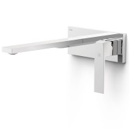 Iebūvējamā izlietnes maisītāja TRES SLIM dekoratīvā daļa 24cm, hroms, 20230032