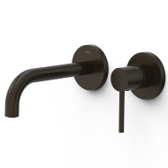 Izlietnes maisītājs no sienas virsapmetuma daļa STUDY-TRES, 26230021KMB, melna bronza PBT®