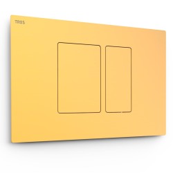 Noskalošanas taustiņš Tres Dual, 24K matēts zelts 25429801OM