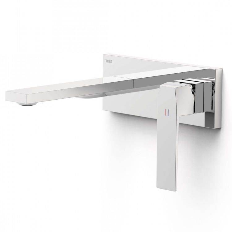 Izlietnes maisītājs no sienas TRES SLIM Exclusive, 20230031