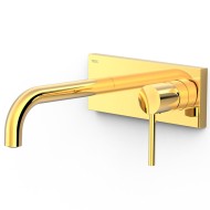 Iebūvējamā izlietnes maisītāja TRES STUDY dekoratīvā daļa 18cm, zelts, 26230031OR