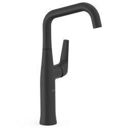 Izlietnes maisītājs paaugstināts TRES FUJI, melns 28164701NM