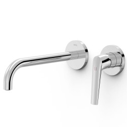 Iebūvējamā izlietnes maisītāja Tres FUJI dekoratīvā daļa 23.7 cm, hroms