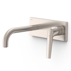 Iebūvējamā izlietnes maisītāja Tres FUJI dekoratīvā daļa 18 cm, tērauds