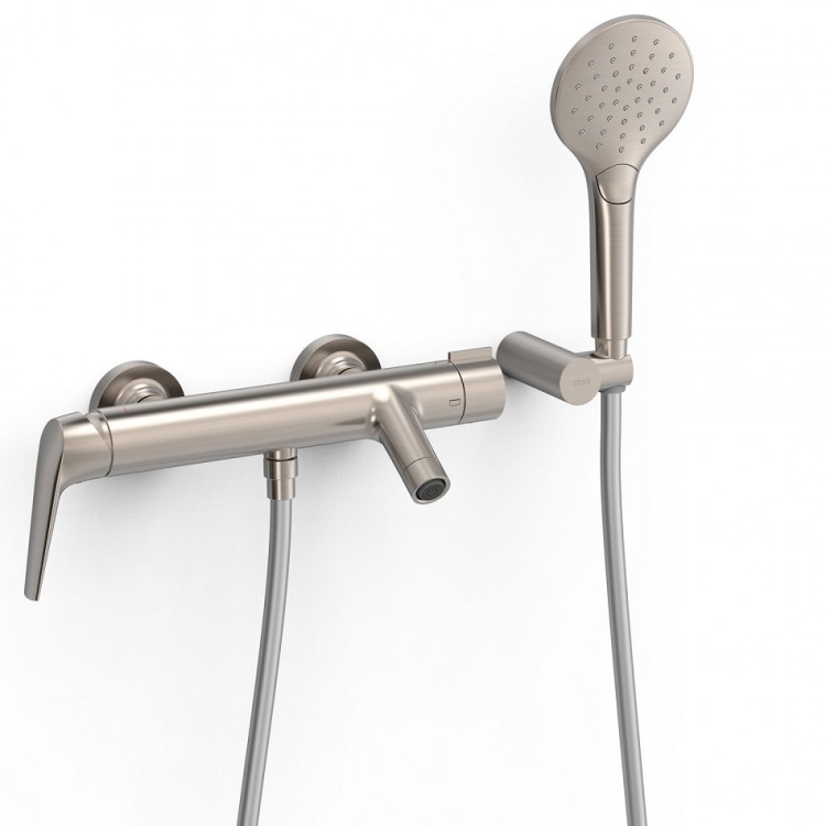 Vannas un dušas maisītājs ar dušu TRES FUJI, tērauds 28117001AC