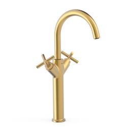 Izlietnes maisītājs paaugstināts TRES MONT BLANC, matēts zelts 28380301OM