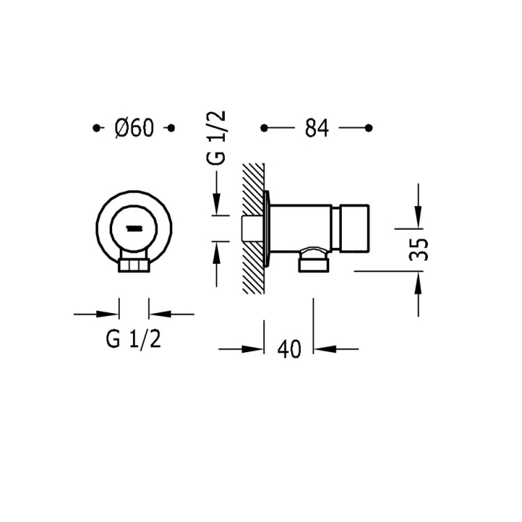 Pisuāra dozators TRES PUBLIC SPACES, 01220002