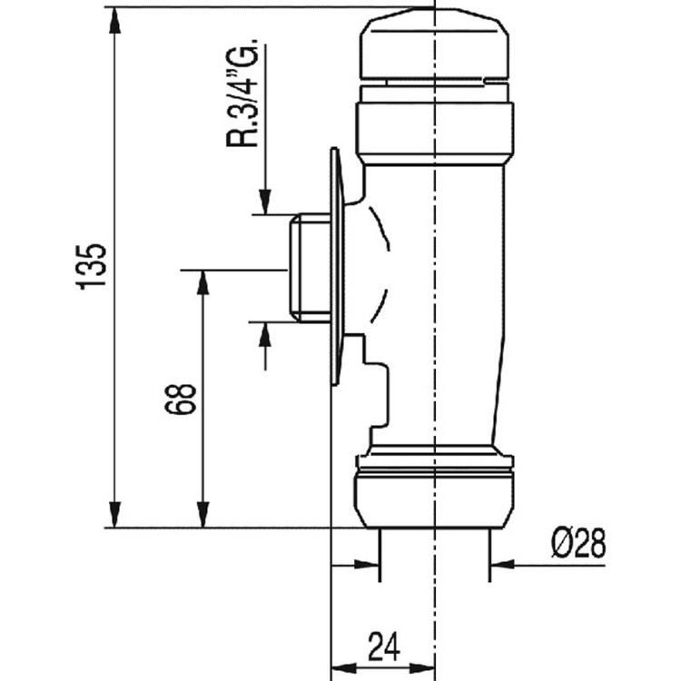 Pisuāra dozators TRES PUBLIC SPACES, 112205