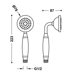 Rokas duša CLASIC-TRES, 29963109AC