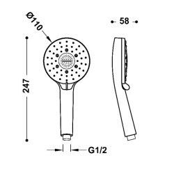 Rokas duša TRES 5 režīmi, 29963115
