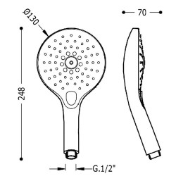 Rokas duša TRES 3 režīmi, 29974904