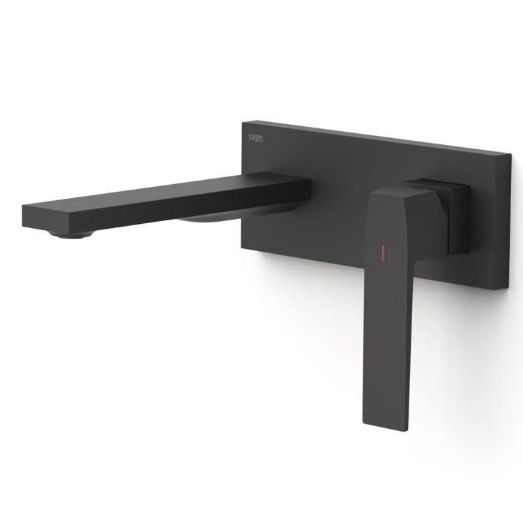 Izlietnes maisītājs no sienas TRES SLIM Exclusive, 20230031NM