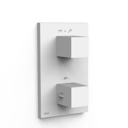 Vannas un dušas iebūvējamā termostata maisītāja dekoratīvā daļa TRES Therm-Box, 00625001BM