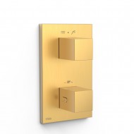 Vannas un dušas iebūvējamā termostata maisītāja dekoratīvā daļa TRES Therm-Box, 00625001OM