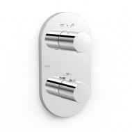 Vannas un dušas iebūvējamā termostata maisītāja dekoratīvā daļa TRES Therm-Box, 21525001