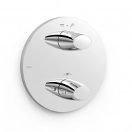 Vannas un dušas iebūvējamā termostata maisītāja dekoratīvā daļa TRES Therm-Box, 28125001